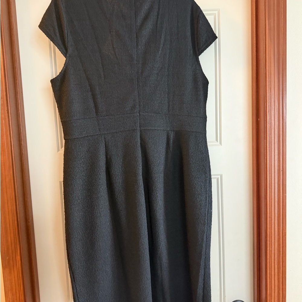 Grace Karin Classic Black Midi Dress